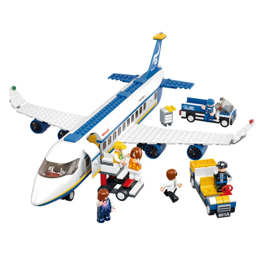 Классический бренд совместимый Строительство города авиации самолет автобус