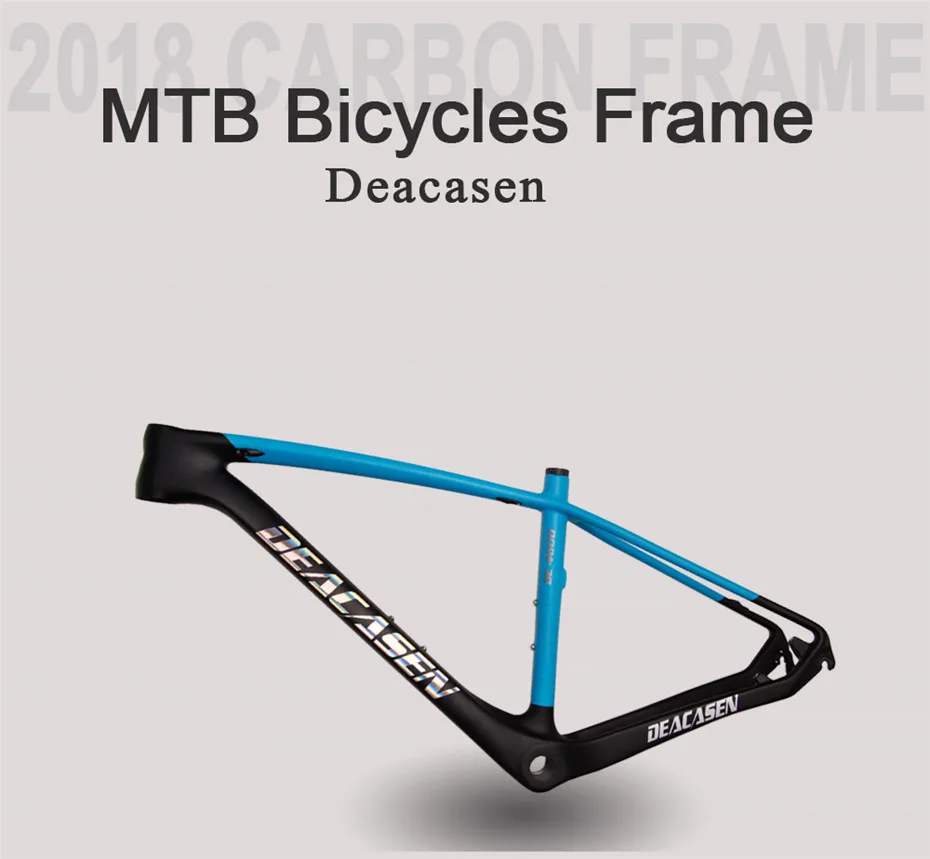 2018 DEACASEN DE4600 карбоновая рама китайская MTB 27 5 для горного велосипеда BB68