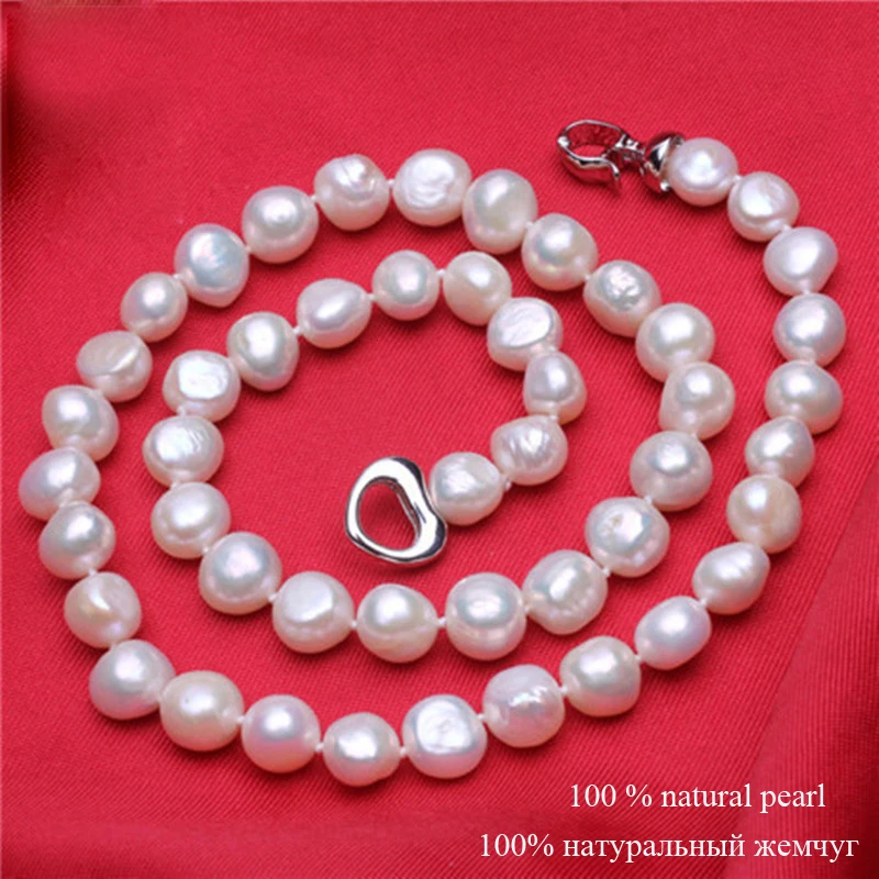 Женское жемчужное ожерелье XF800 из пресноводного жемчуга в стиле барокко ct007 |