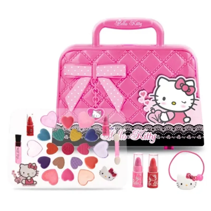100FUN детские игрушки девочка косметический набор безопасность Принцесса Hello Kitty