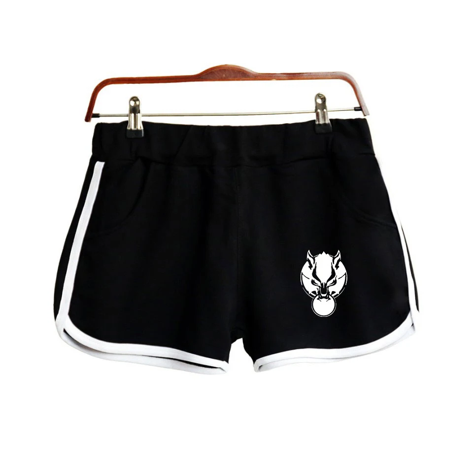 Final Fantasy 2019 Summer Road Shorts Elastic Waist Short Women All-match Loose Solid Soft Cotton Casual Femme | Женская одежда