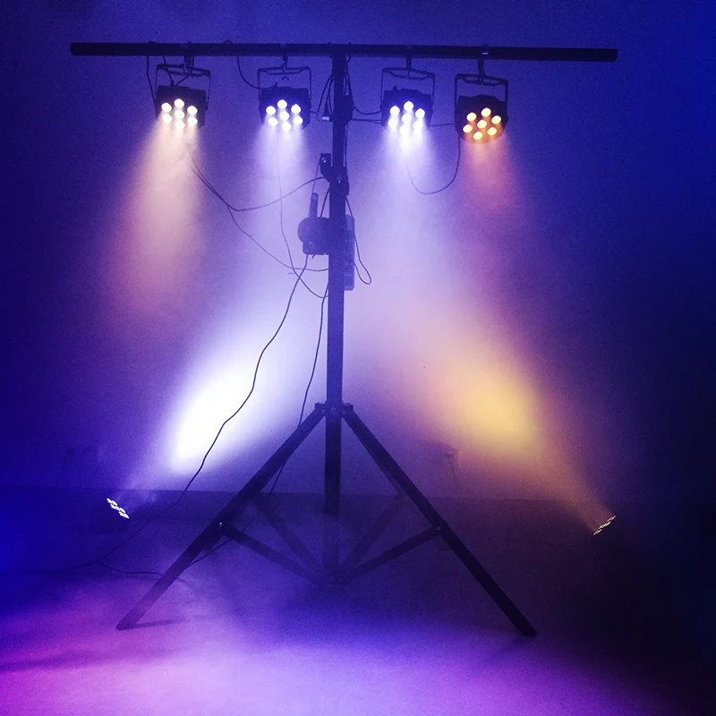 2015 7 x 12 Вт RGBW DMX освещение сцены бизнес огни из светодиодов плоским пар высокой