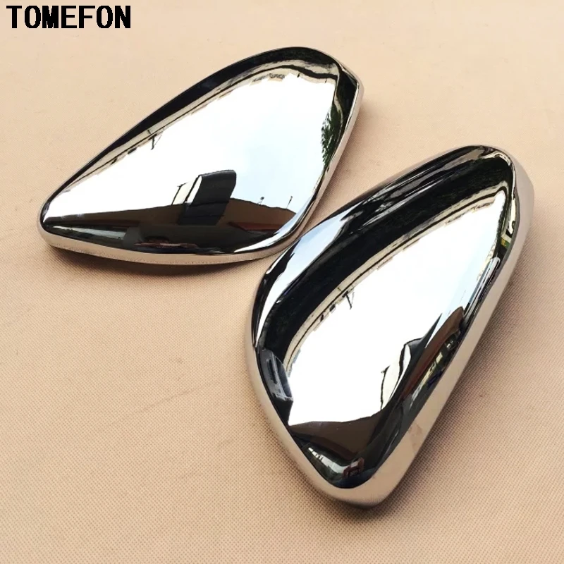 TOMEFON 2 шт. для Chevrolet New Sail 2015 2016 2017 2018 ABS хромированный чехол зеркала заднего вида 3