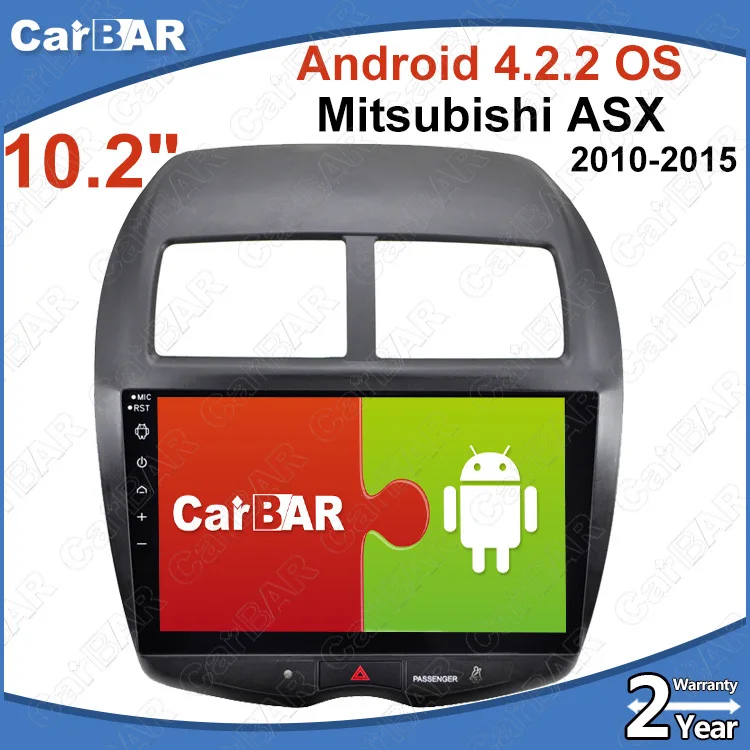 C200 10 2 &quotэкран Android 8 0 автомобильный DVD gps плеер для Mitsubishi ASX 2010 2015 без разрешения