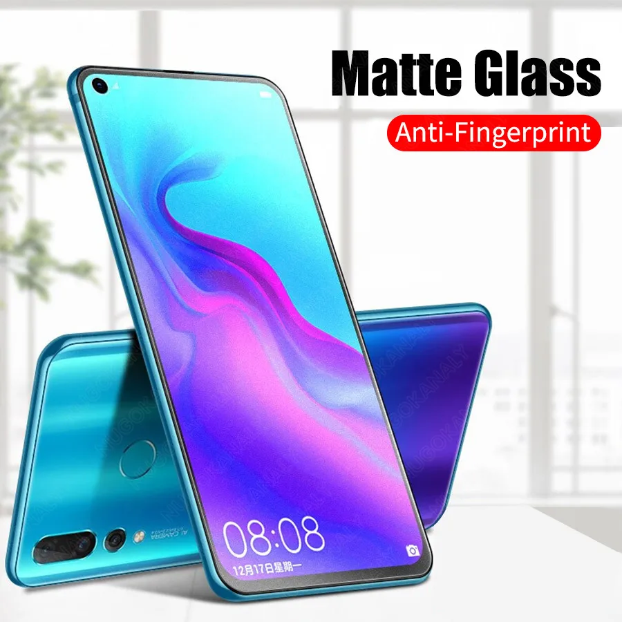 Матовый для huawei P30 P20 Pro Honor 8X10 P Smart Plus закаленное стекло mate 20 Lite Y9 2019 Защитная пленка