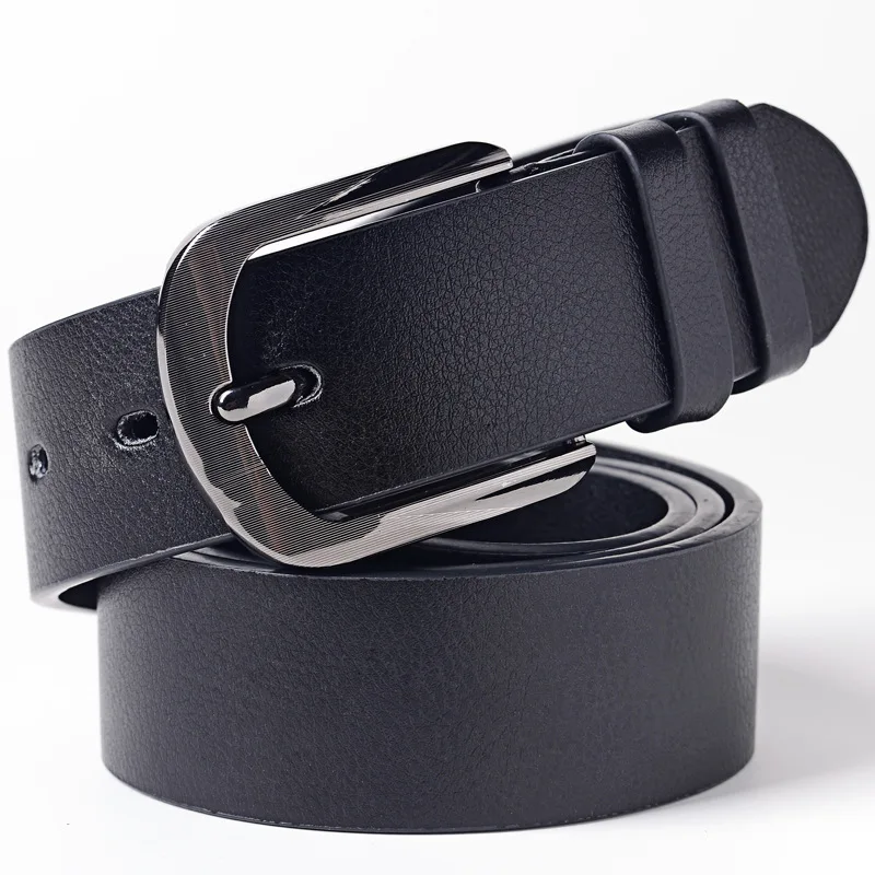 Hot High Quality Belt Men Genuine Leather Luxury Strap Male Belts For Men Buckle Fancy Vintage Cintos Masculinos Ceinture Homme