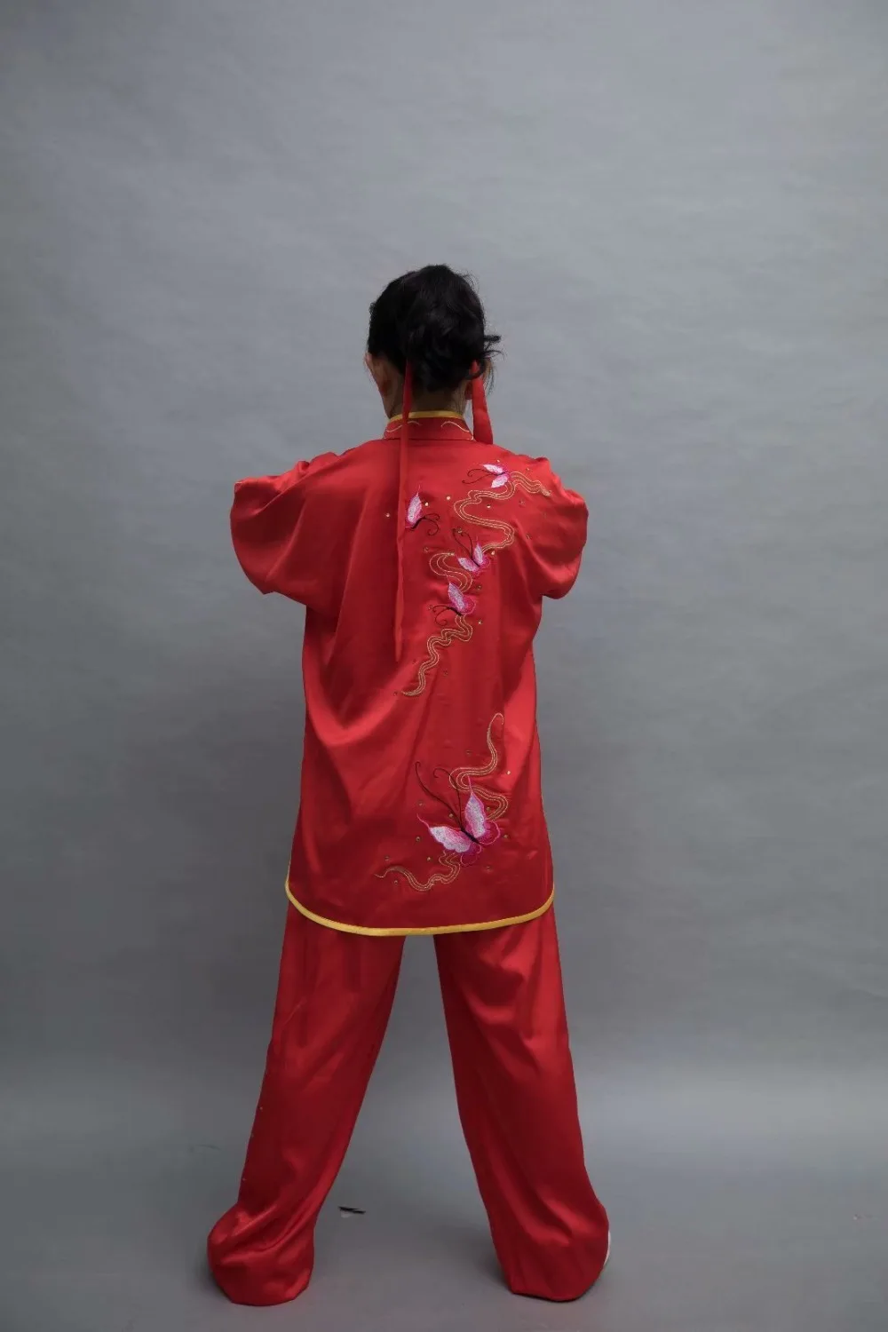Wushu taichi одежда тайцзи changquan Униформа боевые искусства соревнования вышитые