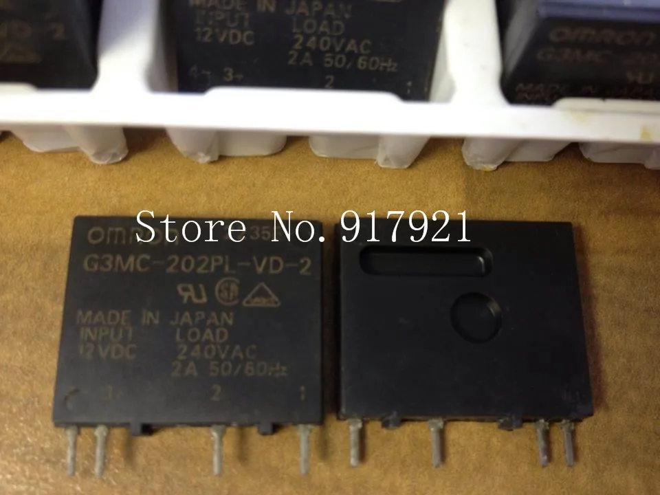

[ZOB] Оригинальные G3MC-202PL-VD-2 12VDC 2A240V оригинальные твердотельные реле -- 30 шт./партия