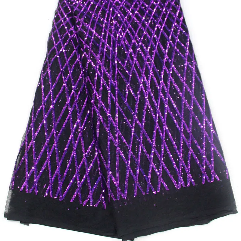 French lace high-quality African gauze fabric 2018 sequins Nigerian clothing | Дом и сад