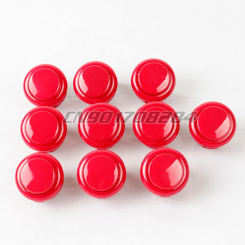 Новинка замена нажимных кнопок OEM 24 мм для Sanwa OBSF OBSN аркадная машина Mame Jamma Games Parts