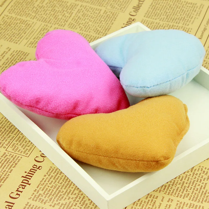 Милая красочная мягкая подушка для маленьких собак из ПП хлопка|pillow for pet|small heart