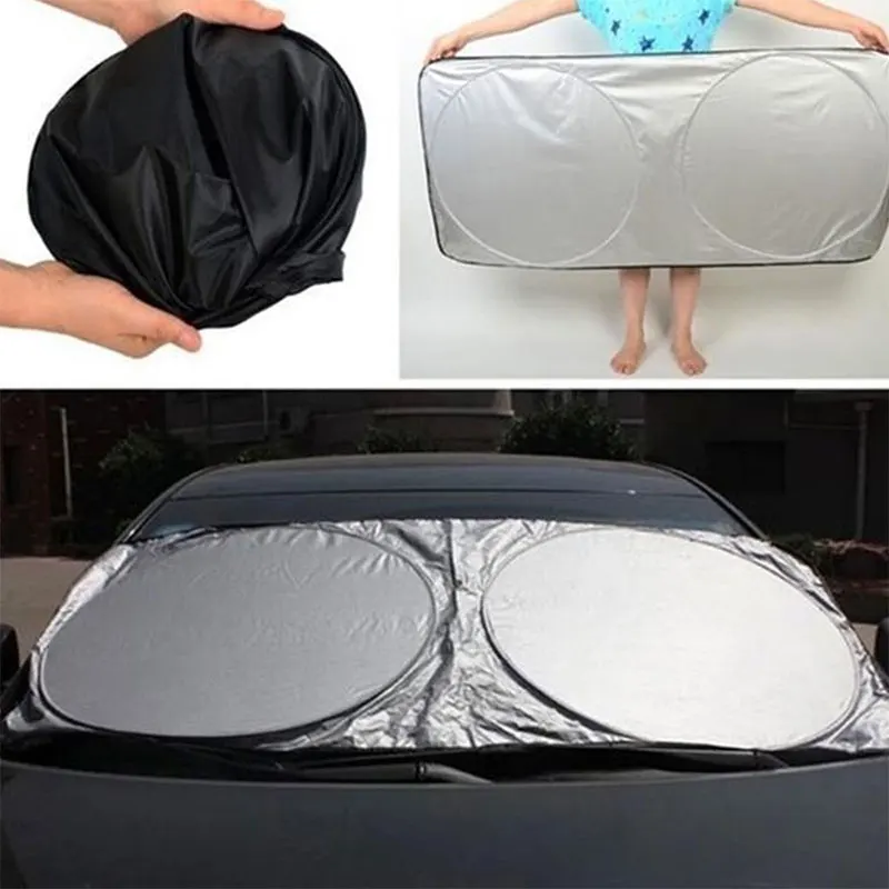 Vehemo 150*80 Car SunShade Auto Sun Visor Windshield for SUV Durable Block Cover Protector Vehicle | Автомобили и мотоциклы