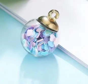 purple pink heart 10 шт./упак. 15 мм с украшениями в виде сердца, с украшением в виде кристаллов Стекло высоты украшенный шариком Подвеска для браслетов Цепочки и ожерелья украшения для волос аксессуары для рукоделия - Metal color: purple pink heart