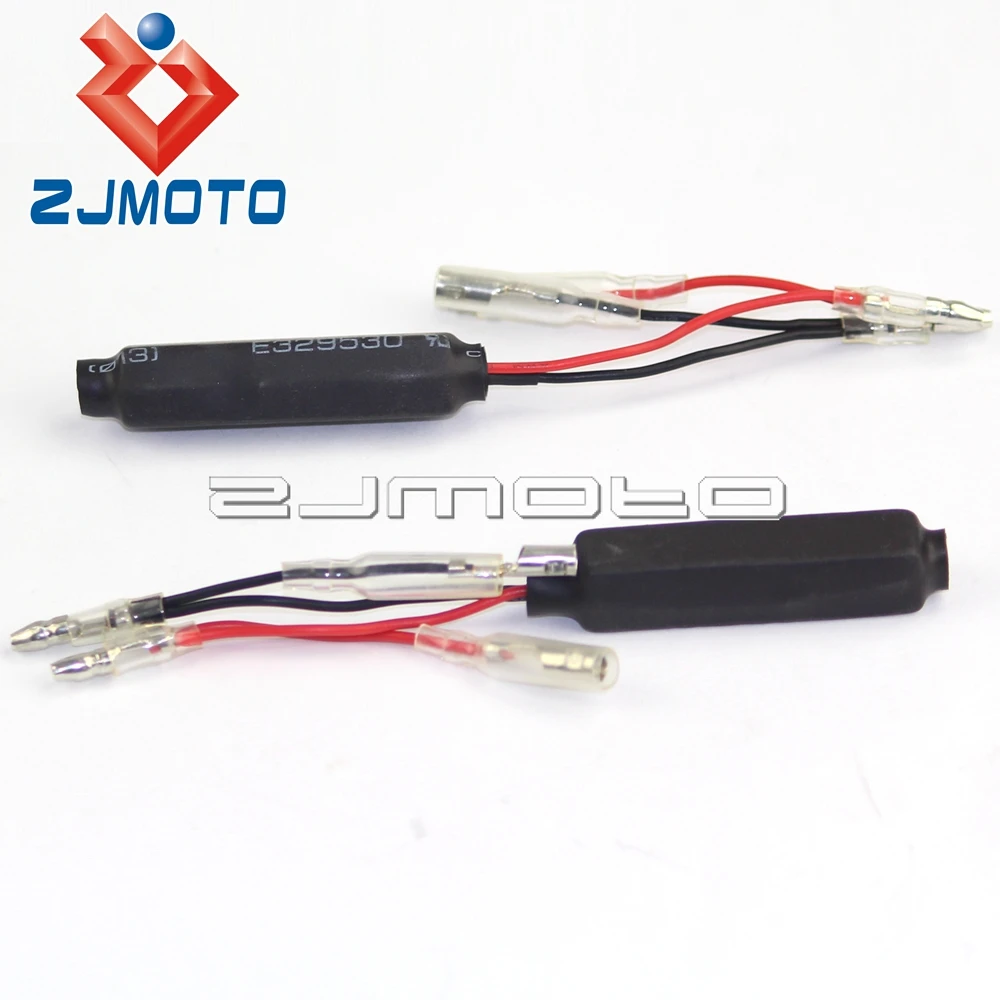 2X Универсальные мотоциклетные мигающие LED нагрузочный резистор поворотники