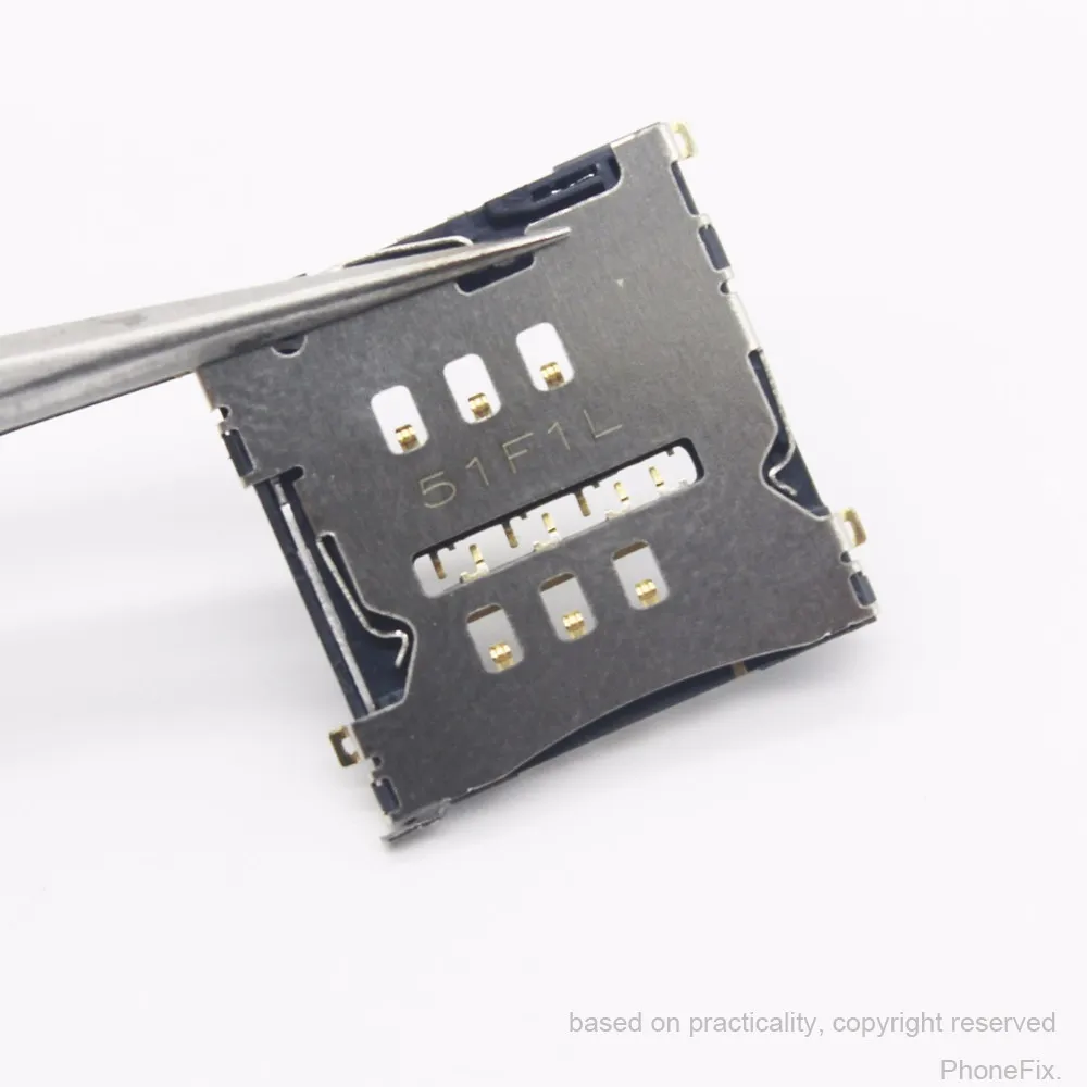 10 шт./лот держатель слота для чтения sim карт LG G2 D802 NEXUS 5 D820 D821|sim card reader holder|card slotsim