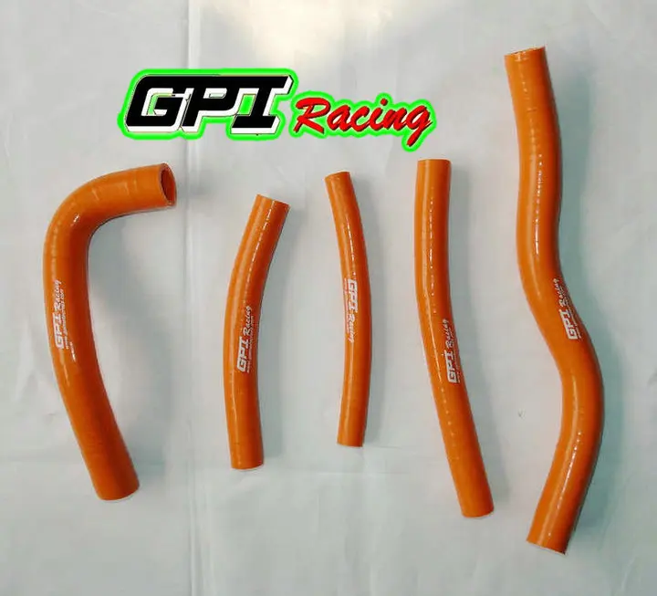 Силиконовый шланг радиатора GPI для SUZUKI RM125 RM 125 96 97 98 99 00 1996 1997 1998 1999 2000 оранжевый|suzuki