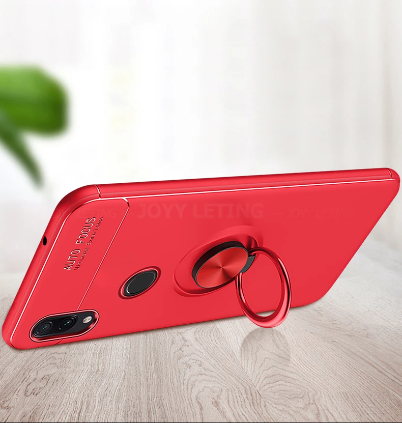 Держатель с магнитным креплением мягкий силиконовый чехол из ТПУ для Xiaomi Redmi Note 7