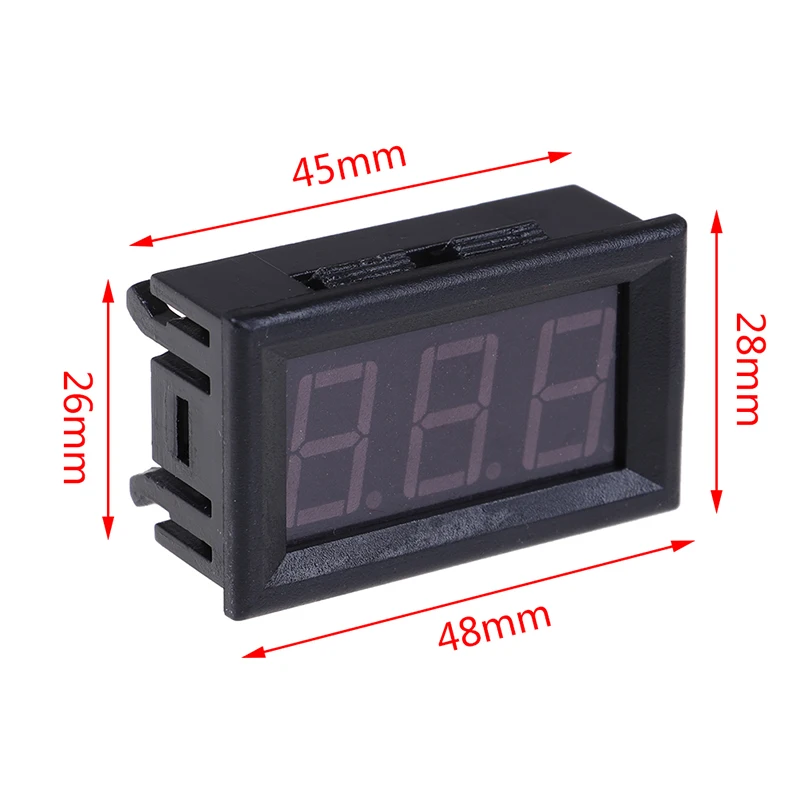 Цифровой термометр постоянного тока 12 В 1 шт. цифровой с контролем температуры