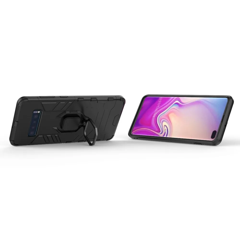 Для Samsung Galaxy S10 Plus Note 9 10 военный защитный противоударный Встроенный
