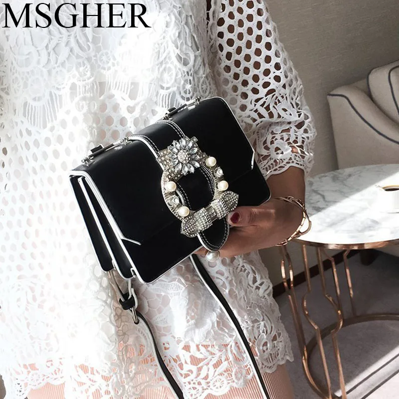 MSGHER роскошные сумки женские дизайнерские винтажные через плечо с цепочкой