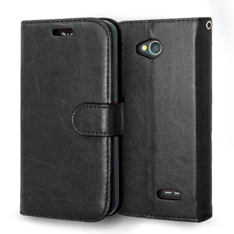 Новинка кожаный чехол кошелек черного цвета с 3 отделениями для кредитных карт