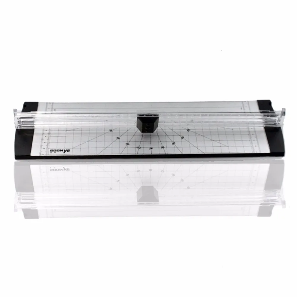 A4 Серебряный прецизионный фото поворотный резак для бумаги гильотина триммер