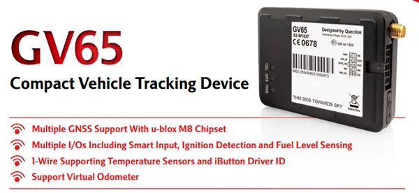 Компактное устройство слежения за автомобилем GV65 GPS трекер Это мини ГНСС