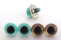 20pairs 12mm blue and gold color safety eyes for diy doll