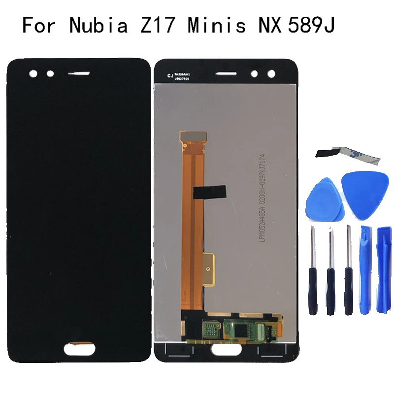 5 2 &quotдля zte nubia Z17 мини S NX589J ЖК дисплей liquid crystal display цифровой преобразователь для
