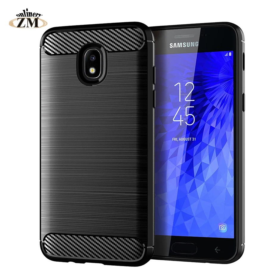 Чехол для samsung J3 2017 pro Aura Eclipse простой матовый Силиконовый чехол 2018 star Prime |