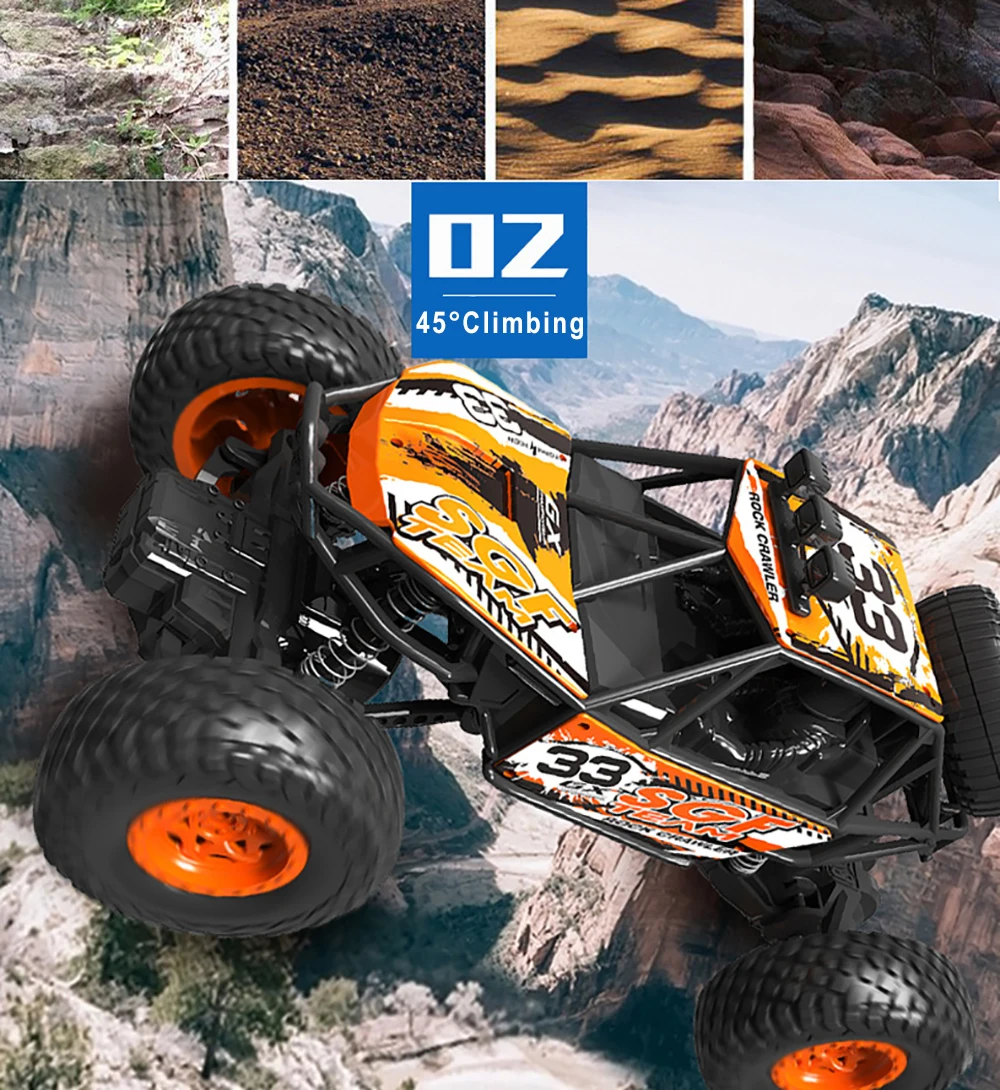 4WD RC автомобиль Высокая скорость 20 км/ч 1:20 грузовик гонки Альпинизм 2,4 г дистанционное управление машинки на р/у Дрифт внедорожная игрушечная машинка