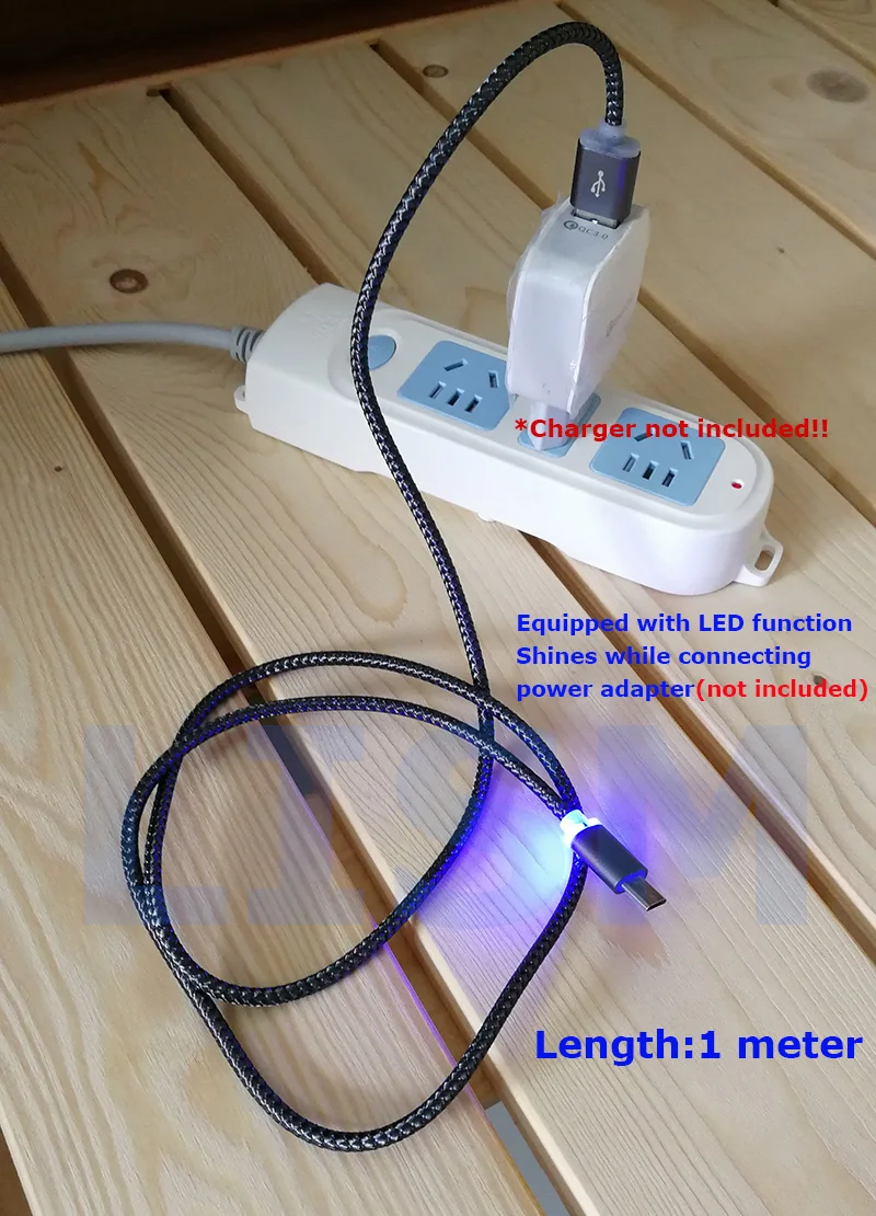 9 мм удлиненная Головка Micro USB соединительный кабель 1 м светодиодный кабель для HOMTOM ZOJI Z8 Z7 для Cubot Kingkong для Nomu S10 S20 S30 mini
