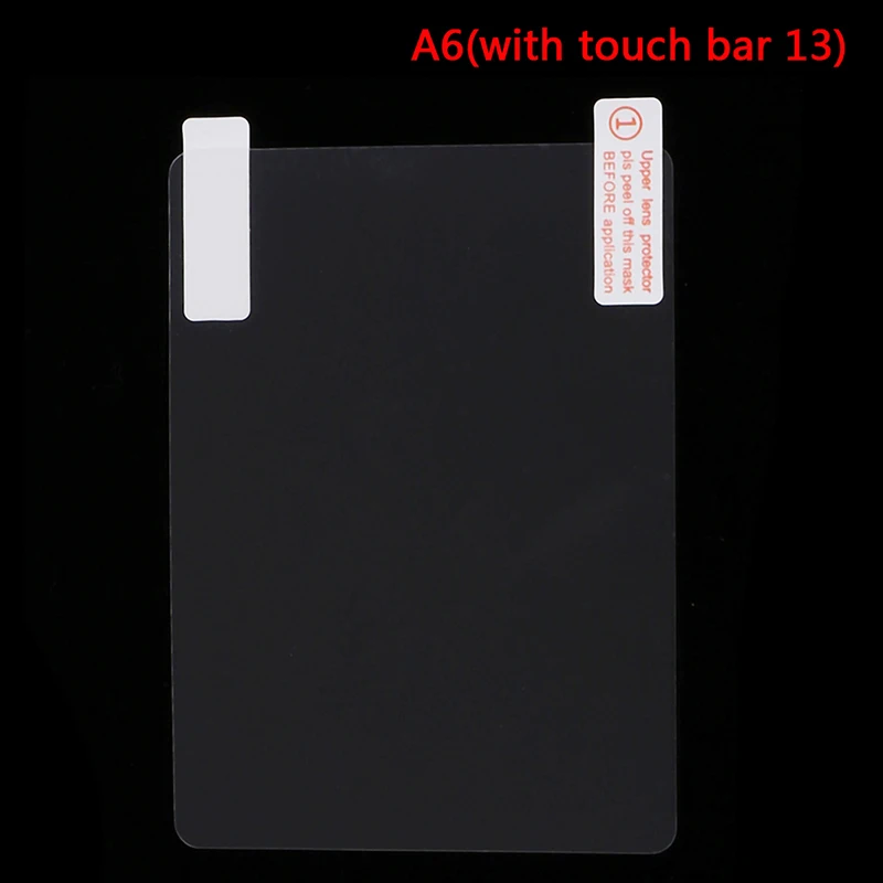 with touch bar 13 Высокопрозрачная Защитная пленка для сенсорной панели Macbook Air 13 Pro 13,3 15 retina Touch Bar 12 Touch Pad для ноутбука - Цвет: with touch bar 13