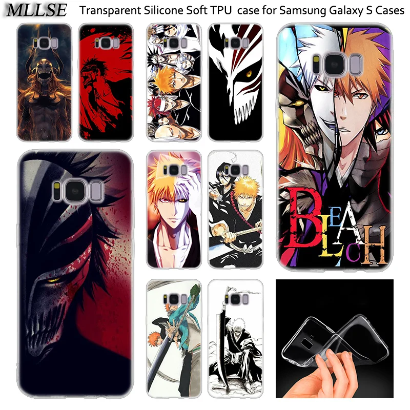 Мягкий силиконовый чехол с аниме отбеливателем ichigo для Samsung Galaxy Note 10 Plus S8 S9 S10 5G S6 S7