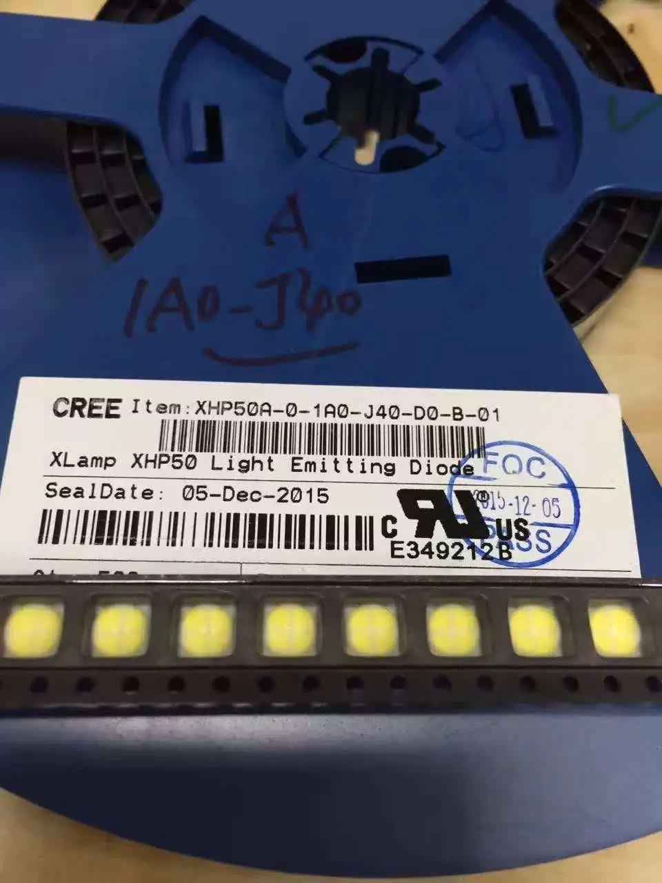 Печатная плата CREE XHP50 2546lm 18 Вт 20 6 в 12 В мм ультра высокая яркость холодный белый 6500K