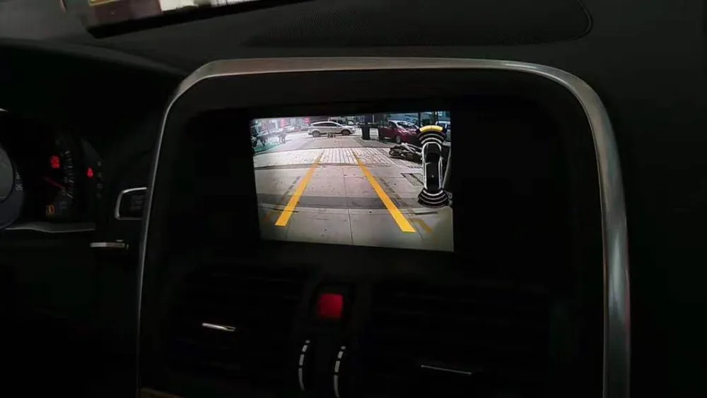Интерфейс камеры заднего вида для 2015 New Volvo XC60 V40 V60 S60 S80L с руководством по парковке