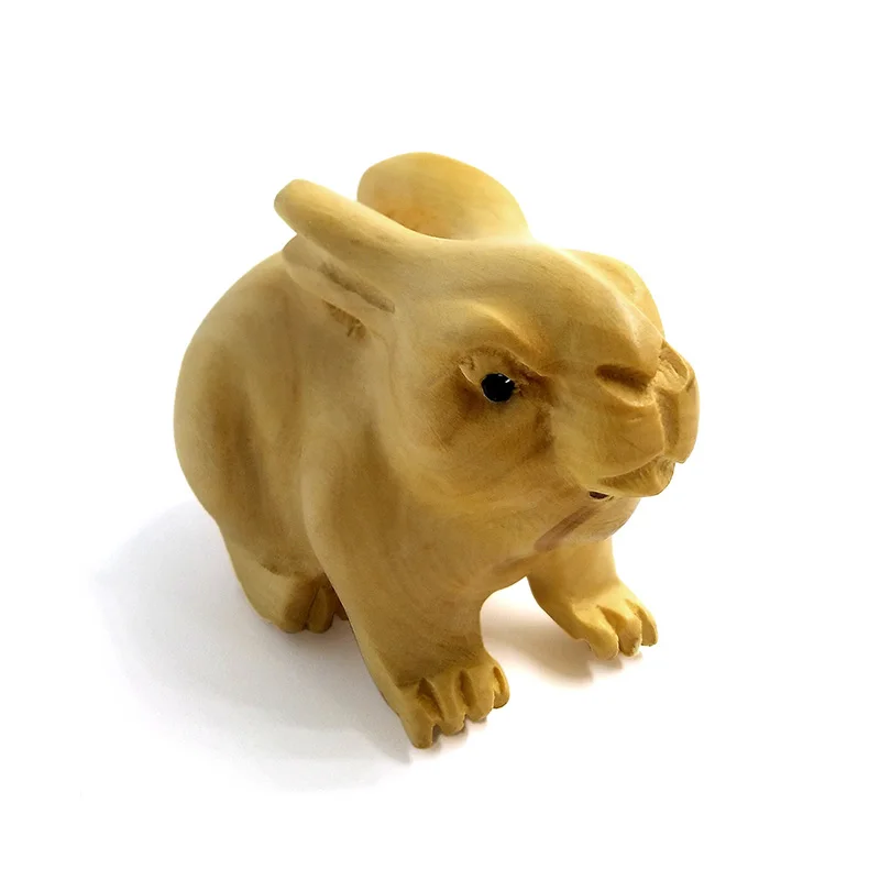 Fengshui Китайский Зодиак деревянная фигурка животного мышь дракон змея лошадь овца