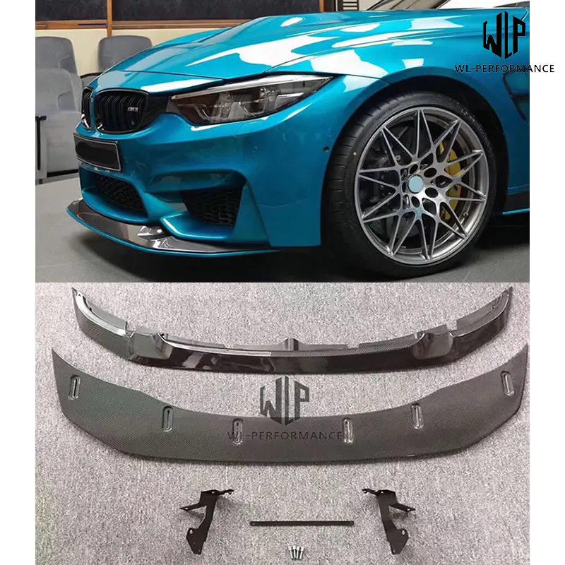 Высококачественный передний бампер F80 F82 M3 M4 из углеродного волокна/ФАП без