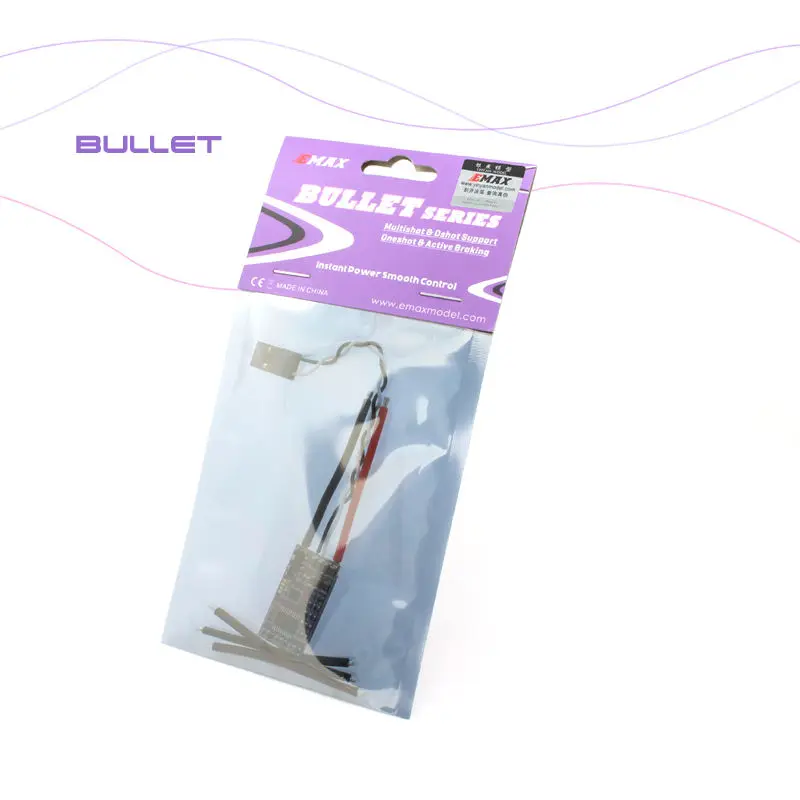 

Emax Bullet BLHeli-S 35A FPV ESC электронный контроль скорости 3-6S бесщеточный для FPV мультикоптера квадрокоптера