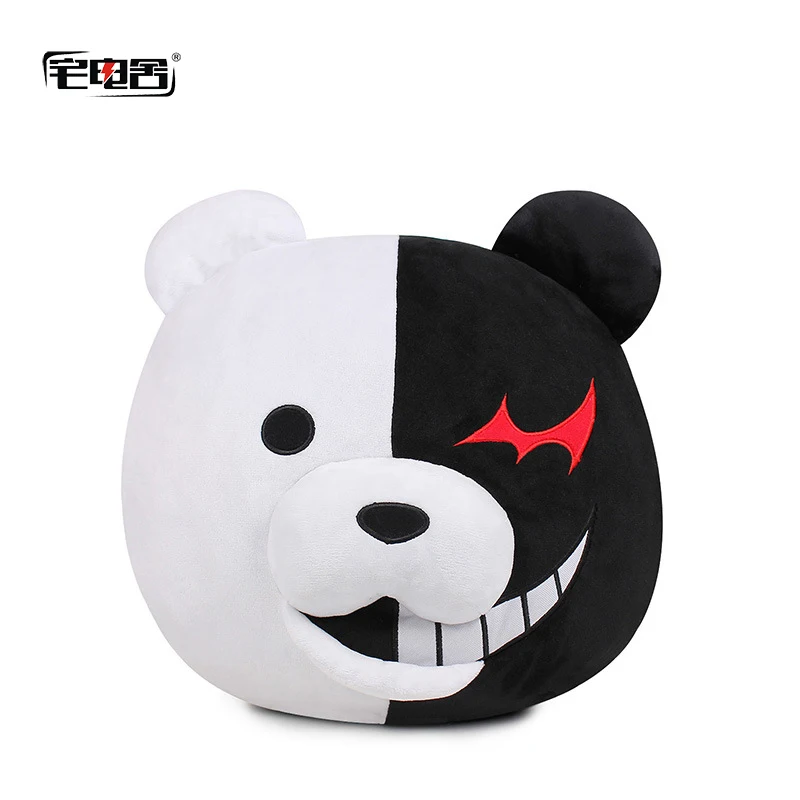 ZHAIDIANSHE аниме monokuma Поддержи короткая плюшевая подушка держать руки в тепле