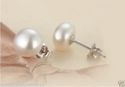 Бесплатная доставка хит продаж женские свадебные ювелирные изделия&gt 7-8 мм