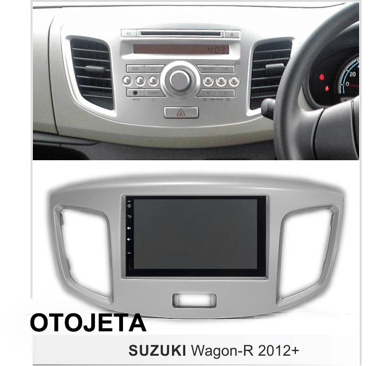 Android 10 Радио 8 ядерный Автомобильный мультимедийный GPS навигатор для Suzuki Wagon R 2012