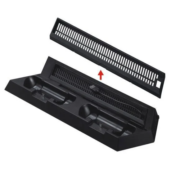 2 в 1 вертикальный стоячий вентилятор для охлаждения зарядное устройство Ps4/ps4 Slim