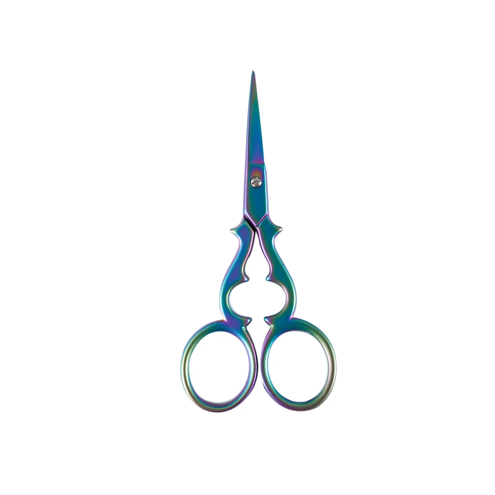 multicolor LMDZ Ретро Вышивка крестиком портновские ножницы европейские из нержавеющей стали тыквенные Ножницы для вышивки шитья Рукоделие швейные инструменты - Цвет: multicolor