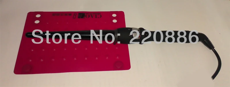 Силиконовый термостойкий Коврик для выпрямления утюга и завивки палочки GIC-HA609