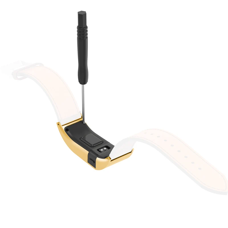 2019 модный металлический защитный чехол для часов с рамкой бампер FitbitCharge HR NK-Shopping |