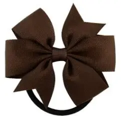 Эластичная резинка для волос с бантом девочек 1 шт. 3 15 дюйма Детские аксессуары |