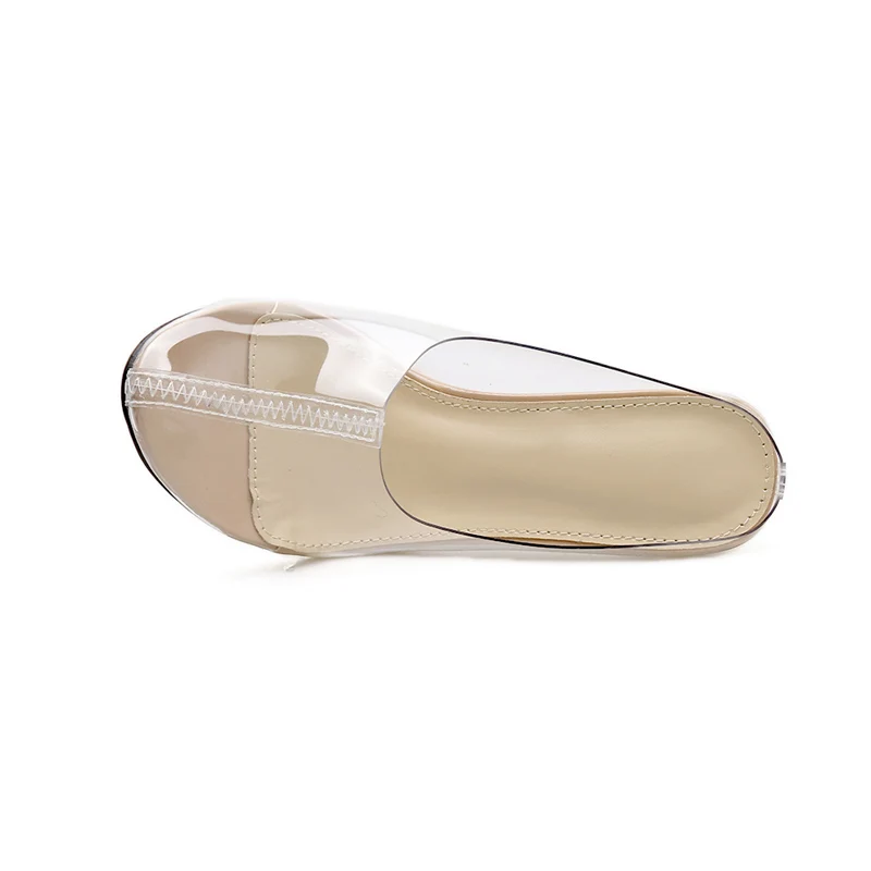 2019 летние женские туфли на высоком каблуке 11 5 см с острым носком прозрачные
