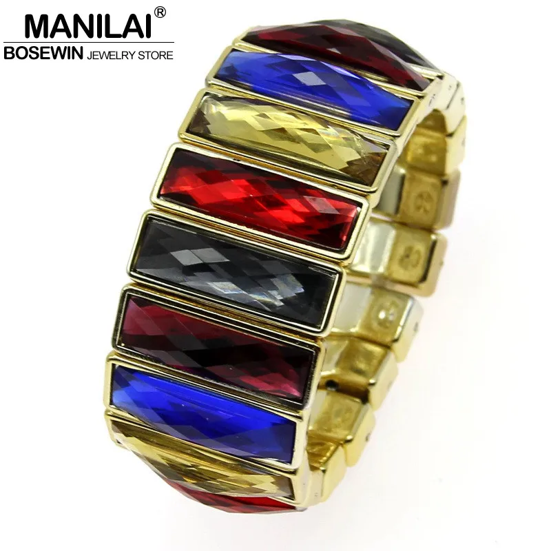 MANILAI уникальный дизайн модные ювелирные изделия акриловый прямоугольник