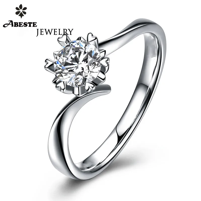 Женское Обручальное Кольцо ANI 18K из белого/розового/желтого золота (AU750) с